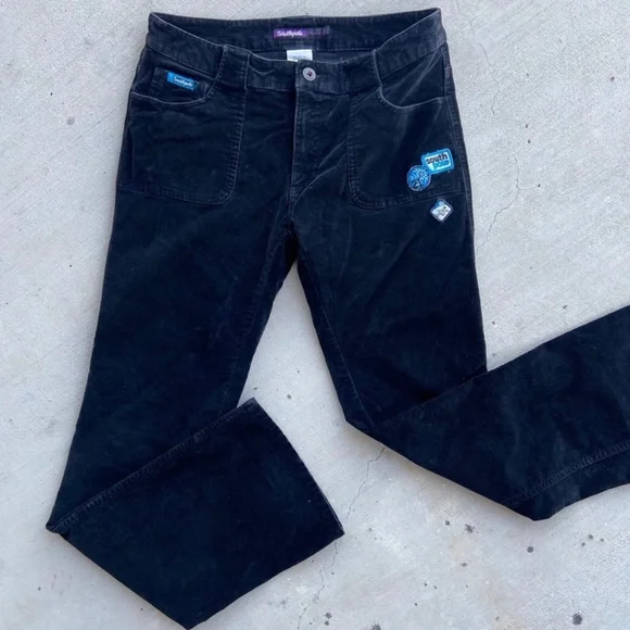 Y2k South Pole velvet womens pants - Picture 13 of 14